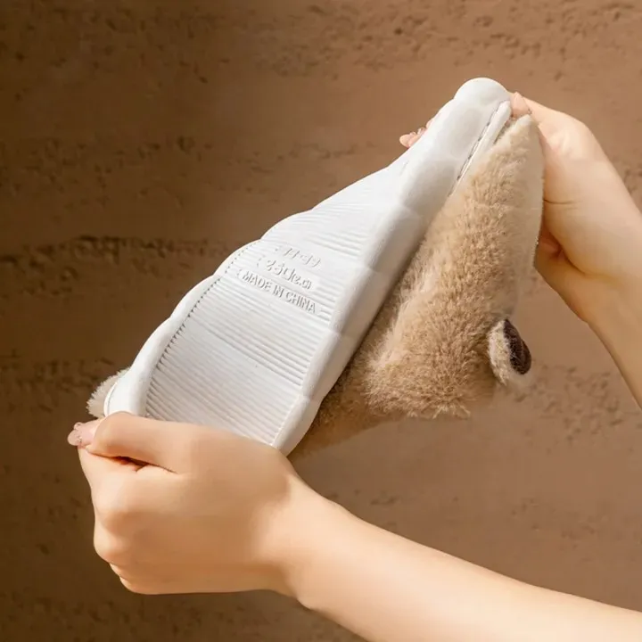 BROWN CAPYBARA SLIPPER SIZE(38-39)