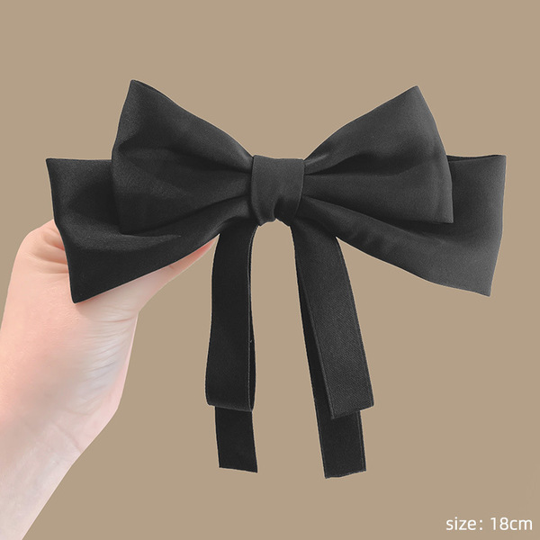 women hair bow black